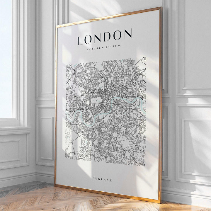 London City Map Print