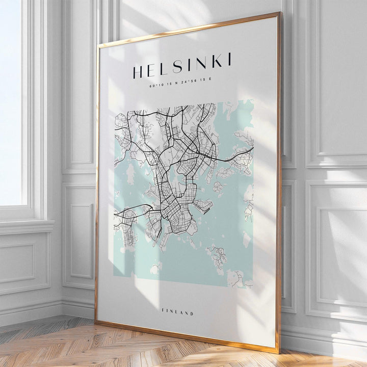Helsinki Map Print