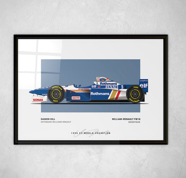 Damon Hill - Williams 1996