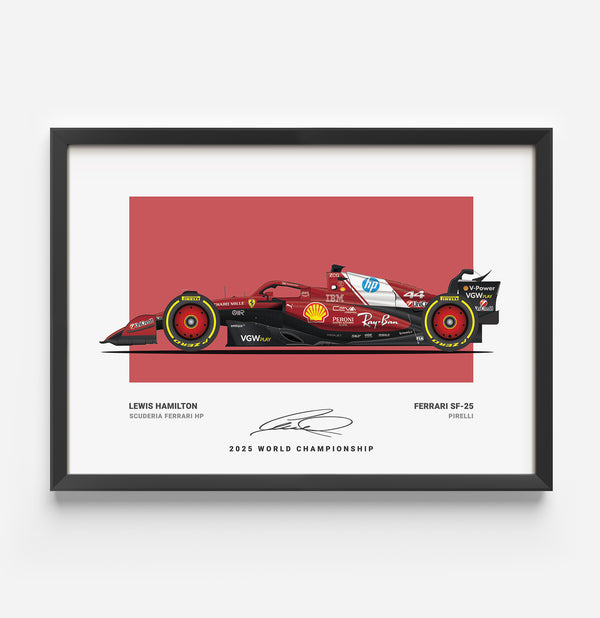 Lewis Hamilton - Ferrari 2025