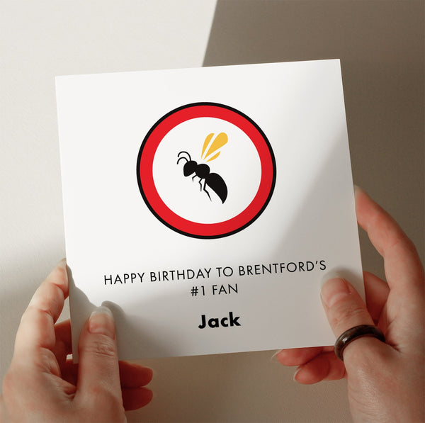 Brentford Birthday Card