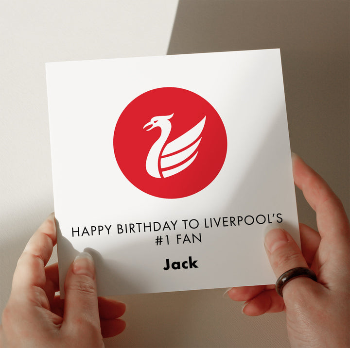 Liverpool Football Birthday Card