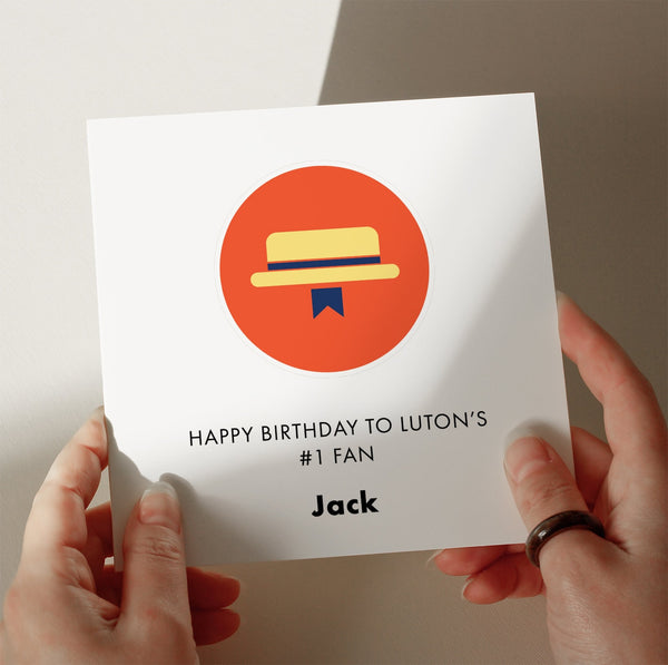 Luton Birthday Card