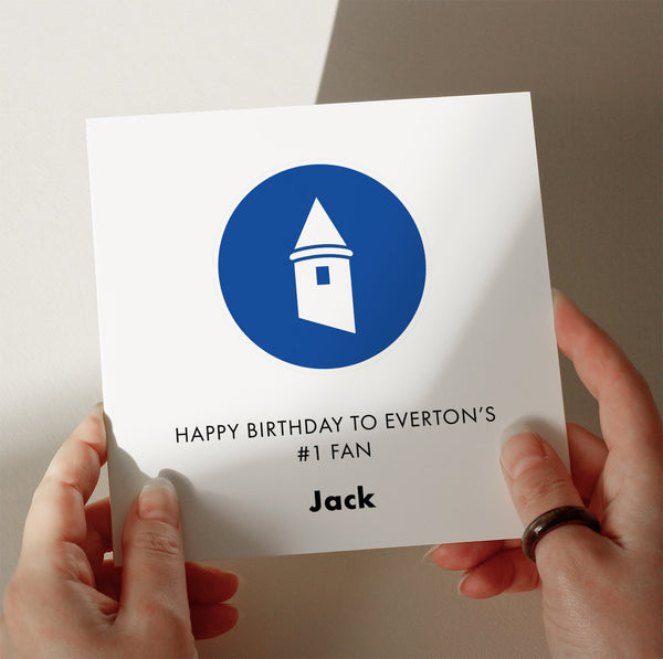 Everton Birthday Card