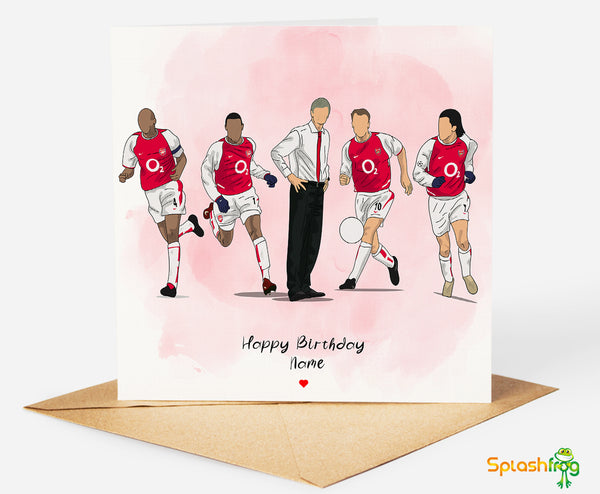 Arsenal Invincibles Birthday Card