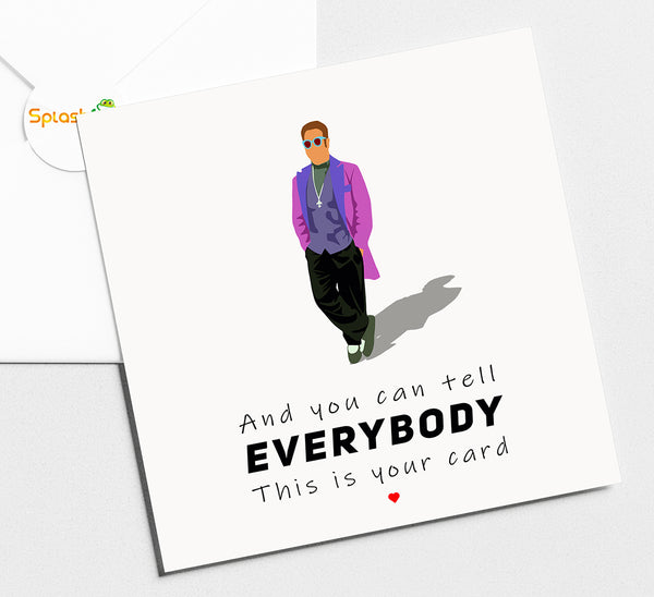 Elton John - Birthday Card #SF13