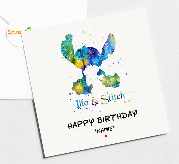 Lilo & Stitch - Birthday Card #401