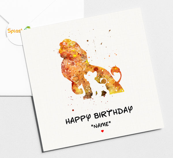 The Lion King - Birthday Card #367