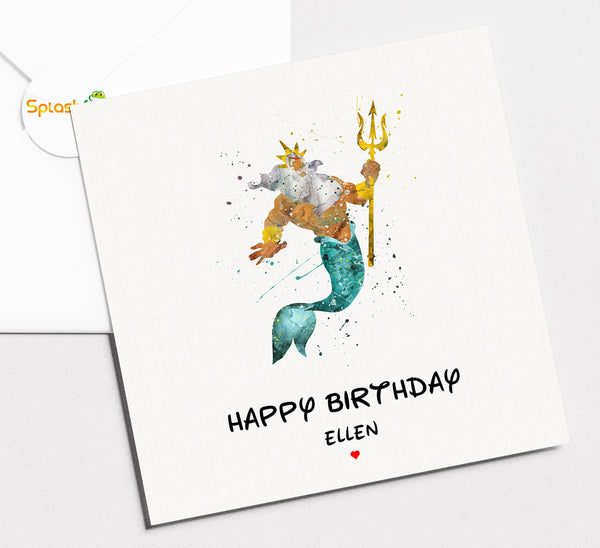 Triton - Birthday Card #330