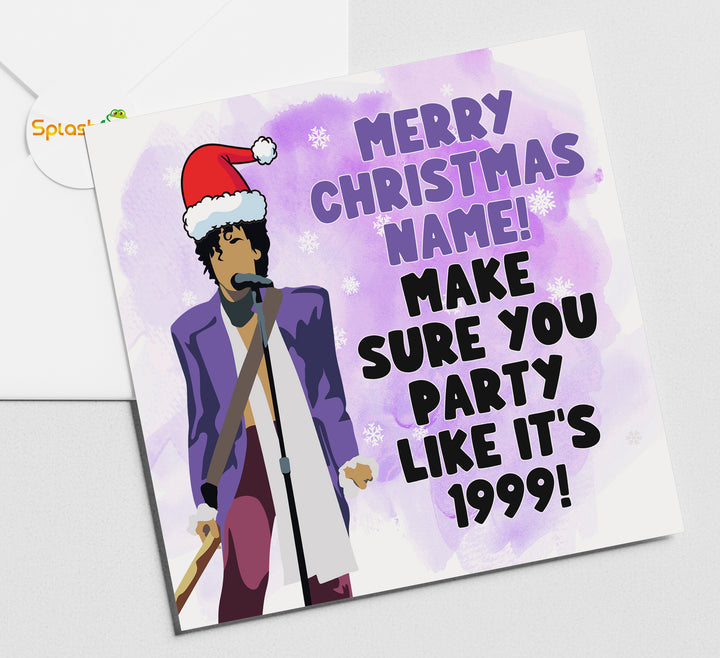 Prince Christmas Card 