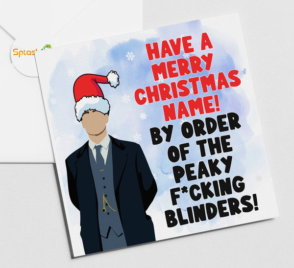 Peaky Blinders Christmas Card