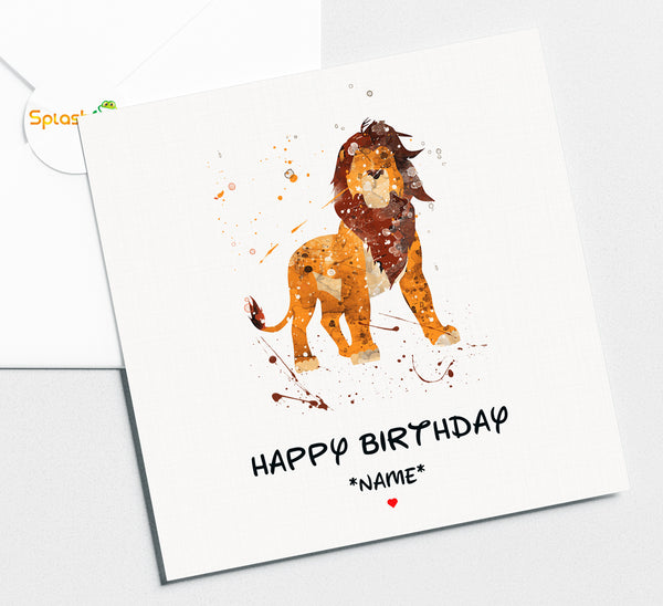 The Lion King - Birthday Card #373