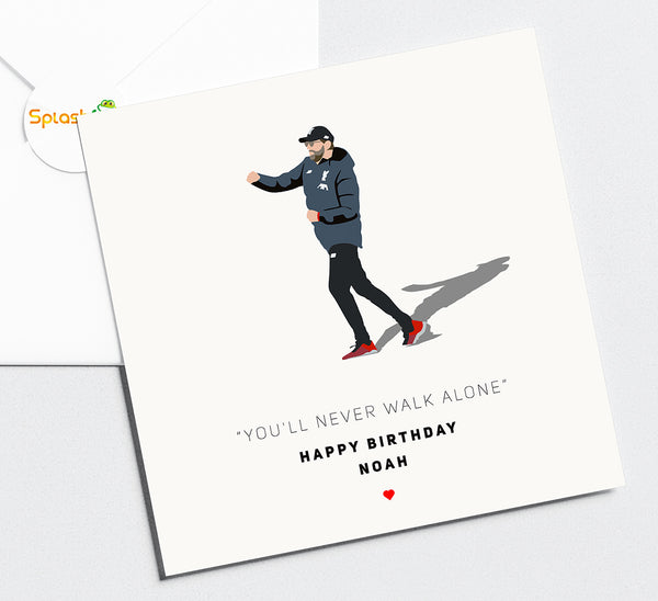 Jurgen Klopp - Birthday Card #SF11