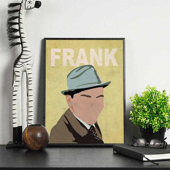 FRANK SINATRA Minimalist Art Print Poster Gift Idea For Him Or Her Music Poster