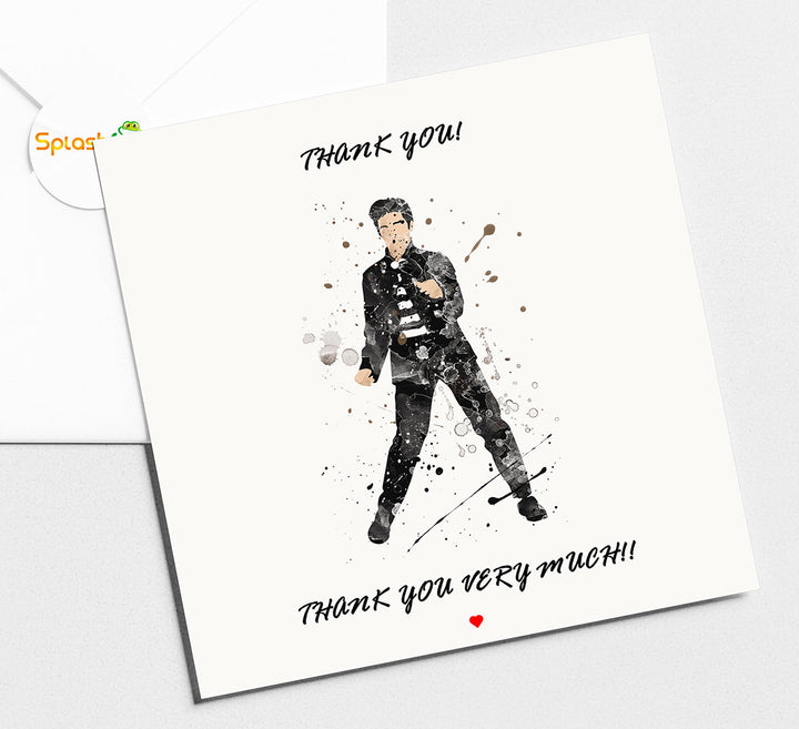 Elvis Thank You Card