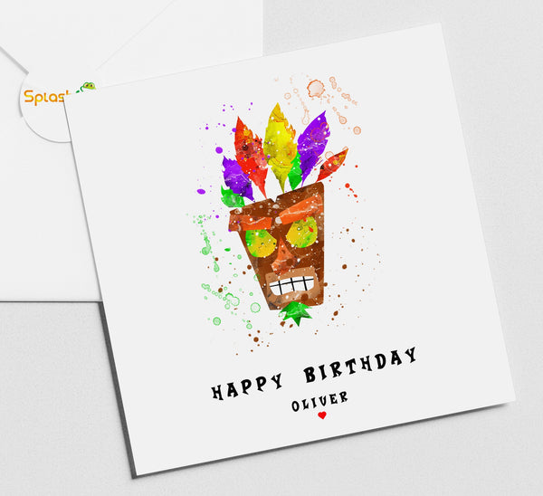 Gaming Birthday Card