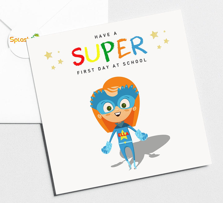 Personalised Back To School Card
