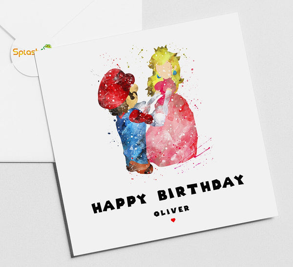 Gaming Birthday Card
