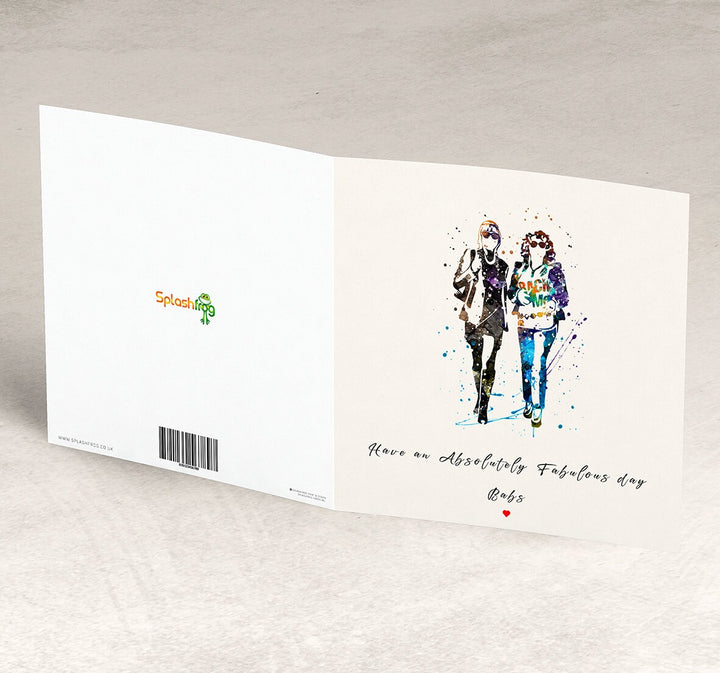 Absolutely Fabulous Birthday Card