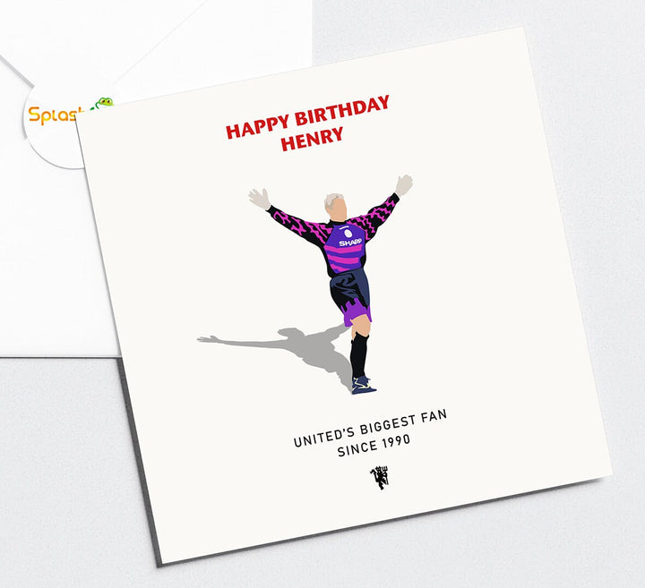 Schmeichel Birthday Card