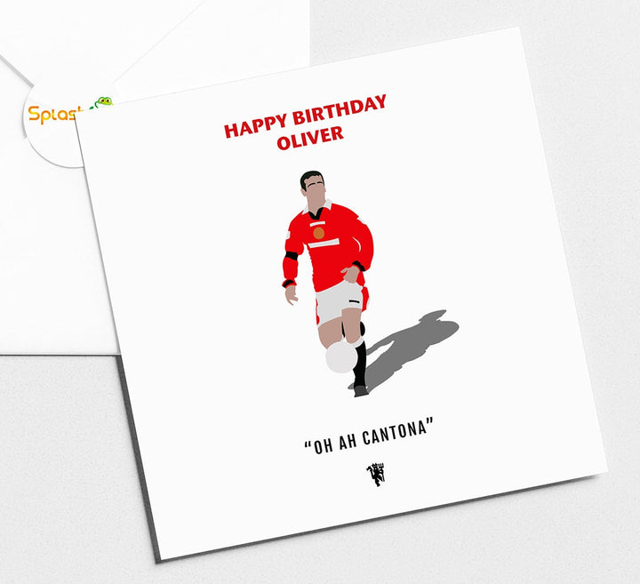 Cantona Birthday Card