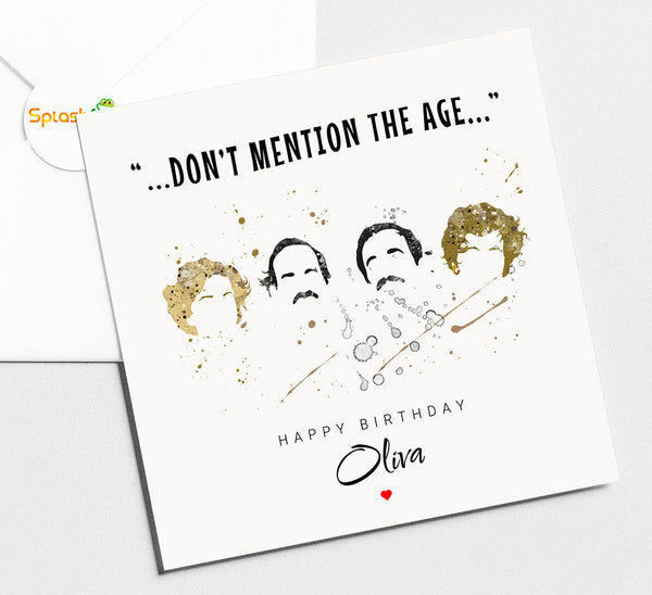 Fawlty Birthday Card
