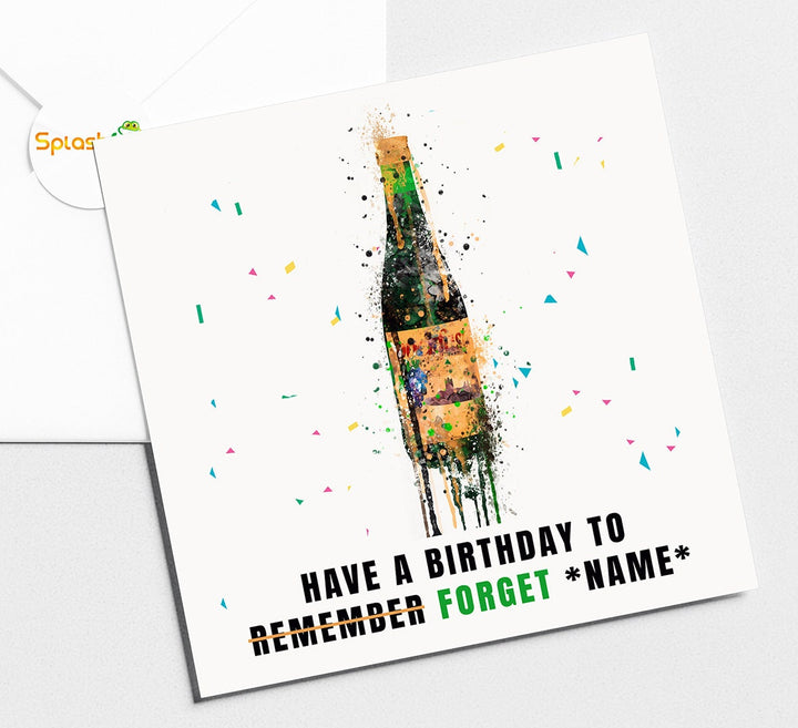 Buckfast Birthday Card