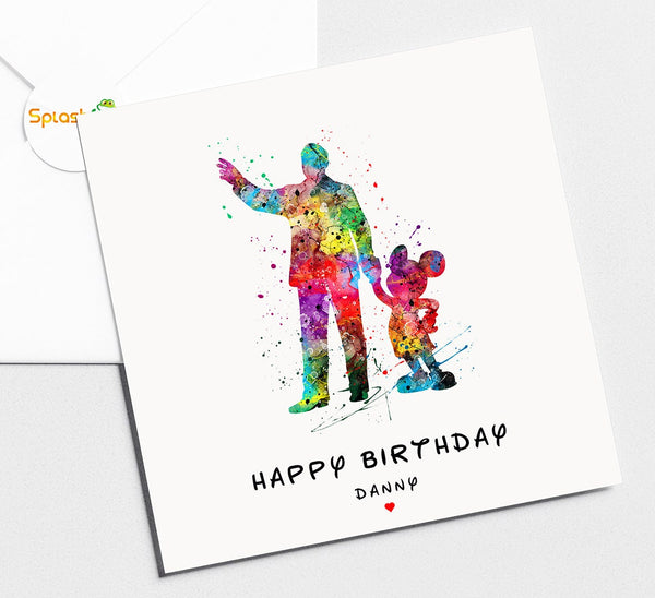 Castle Birthday Card