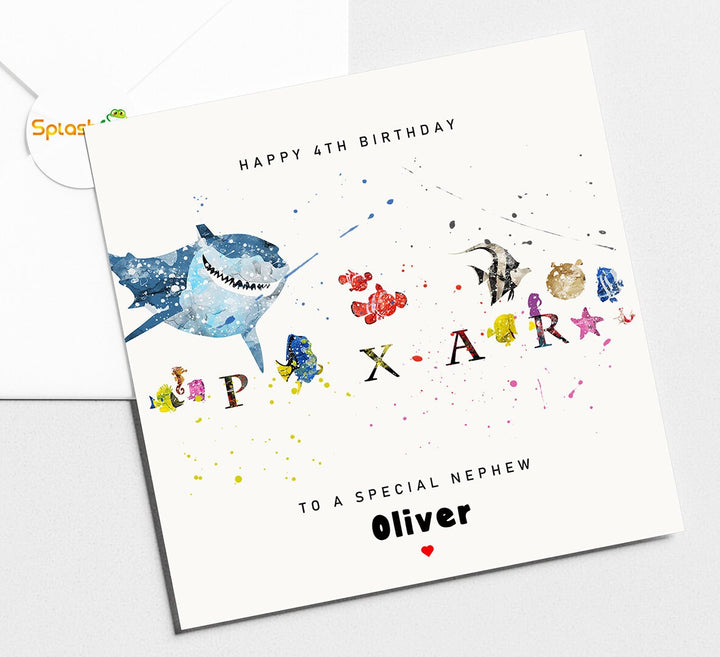 Nemo Birthday Card