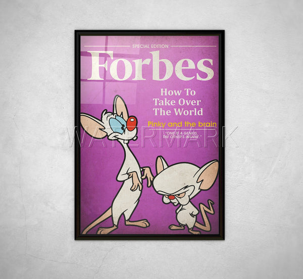 Pinky and The Brain - Art Print
