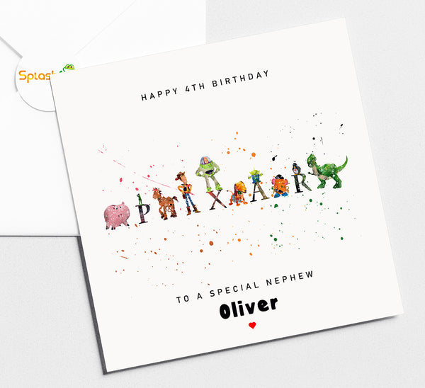 Toy Story Birthday Card