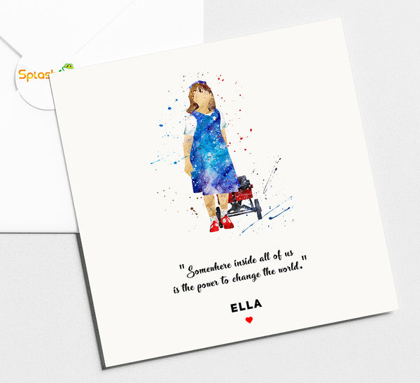 Matilda Birthday Card, Fully Personalised Matilda Card