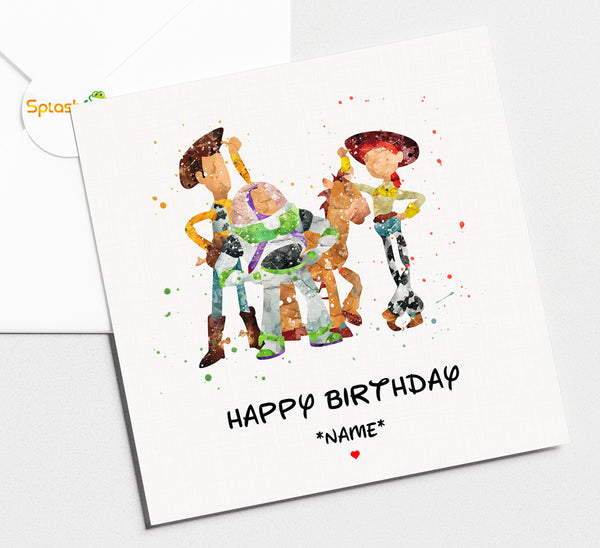 Toy Story Birthday Card